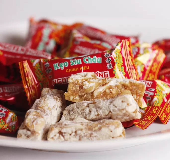 Kẹo Sìu Châu ngon, đặc sản kẹo sìu châu ngon tại Hà Nội, ship toàn quốc
